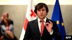 Председатель партии «Грузинская мечта» Ираклий Кобахидзе 