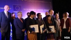 Schuman လူ႔အခြင့္အေရးဆု ျမန္မာလႈပ္ရွားသူ ၃ ဦးရရွိ 