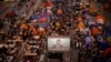 홍콩 반중 시위대-정부당국자간 첫 대화, 합의 도출 실패