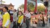 洛杉磯人權日遊行 要求中國釋放劉曉波等人