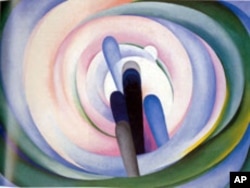 Grey Blue & Black—Pink Circle, 1929- Gift of The Georgia O’Keeffe Foundation