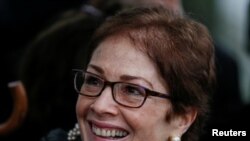 La exembajadora de Estados Unidos en Ucrania, Marie Louise Yovanovitch, fue reemplazada de su cargo en mayo de 2019.