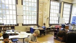 Students in a fourth-grade class last year at the Salmon Bay School in Seattle