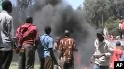 Post-election violence in Kenya