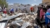 Zgrade uništene posle eksplozije u prestonici Somalije, Mogadišu