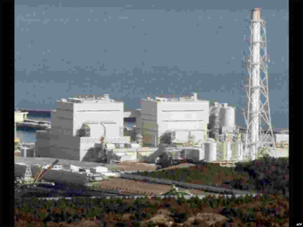 Japan's Fukushima Daiichi No.1 nuclear reactor is seen from a helicopter March 12, 2011.