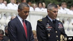Prezida Obama ku musi w'ugutera Iteka Abasekombata muri Amerika
