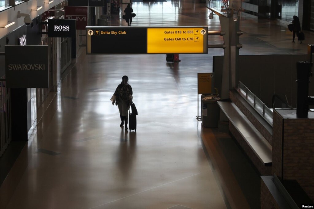 JFK airport Covid-19(photo:VOA)