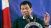 Duterte Berjanji Tak akan Kunjungi Amerika selagi Menjabat