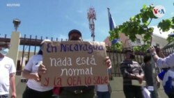 Protestas exiliados Costa Rica
