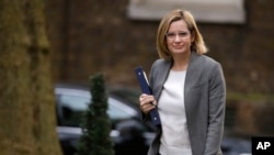 İngiltere İçişleri Bakanı Amber Rudd