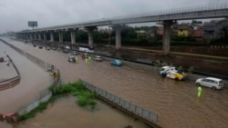 Banjir yang melanda Bekasi, Jawa Barat, 1 Januari 2020.