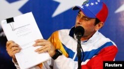 Pese al resultado de la auditoria, Capriles pidió al Tribunal Supremo pronunciarse sobre impugnación de elecciones presidenciales.