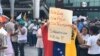 Oposición venezolana protesta en solidaridad a regiones más afectadas por la crisis