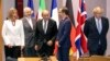 وزیر خارجه ایران و همتایان اروپایی