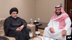 مقتدی صدر یکشنبه گذشته با ولیعهد عربستان در جده دیدار کرد. 