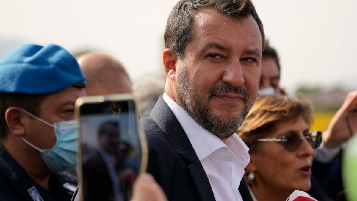 Salvini On Trial In Italy Over 2019 Migrant Ship