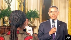President Obama meeting at the White House with young leaders from 46 sub-Saharan African nations, 03 Aug 2010