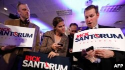 Iowa'da Santorum Sürprizi