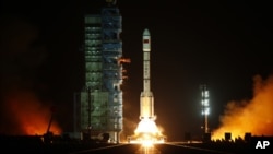 “天宫一号”2011年9月29日从中国酒泉卫星发射中心升空