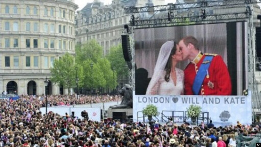 Image of the royal wedding london