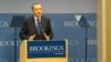 Başbakan Erdoğan Brookings Enstitüsü'nde konuşma yaparken (17 Mayıs 2013