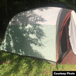 And this is my tent for when I go camping.