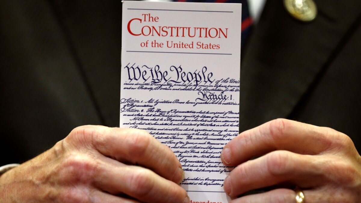 U S Constitution Article One