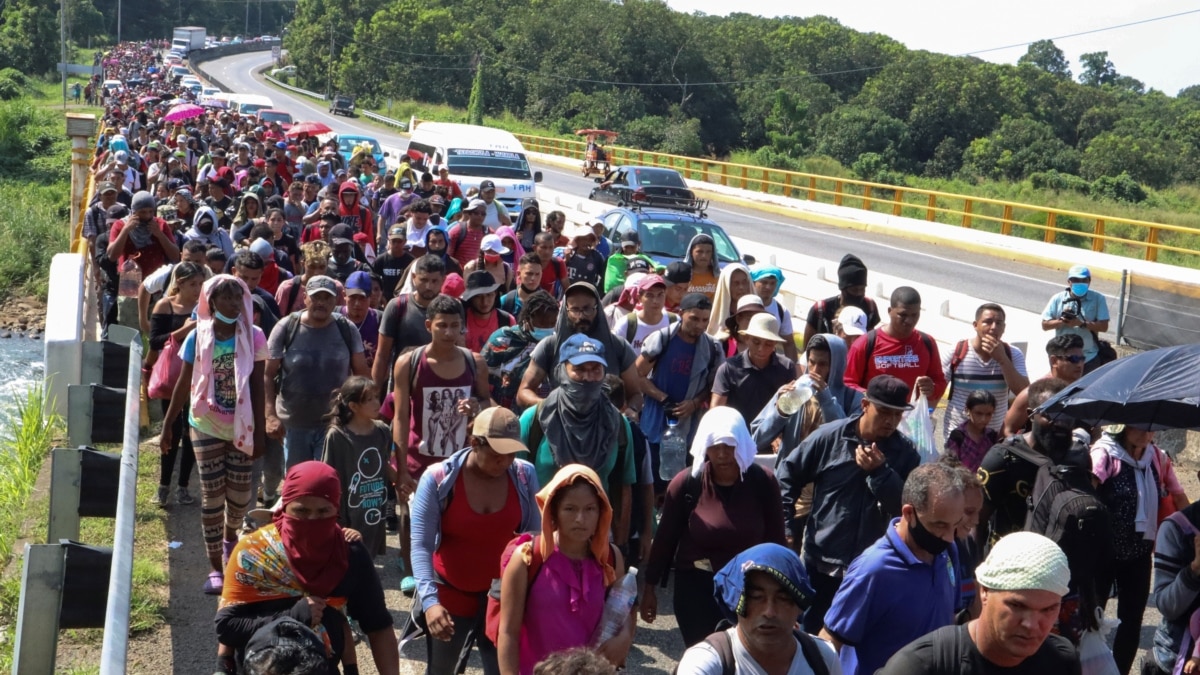 La OIM monitorea de cerca la caravana de migrantes en M xico