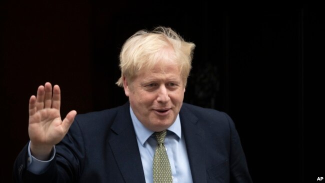 资料照:英国首相约翰逊 (2020年1月8日)