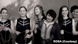 Vokalna grupa ROSA - prva postava.
