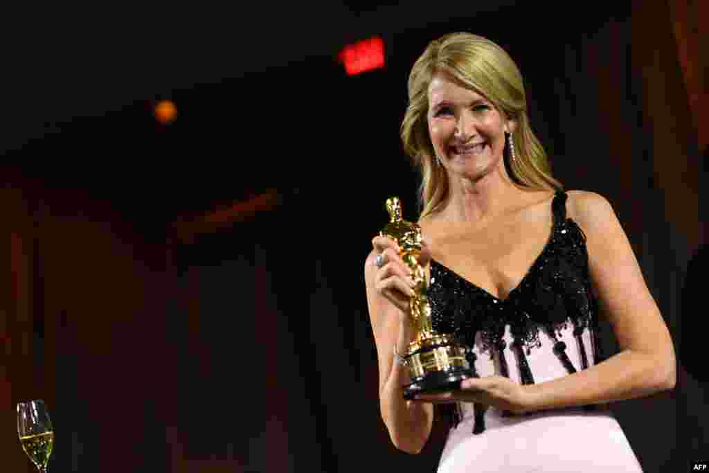 بہترین معاون اداکارہ کا ایوارڈ فلم &#39;میریج اسٹوری&#39; پر لارا ڈرن کو دیا گیا۔
