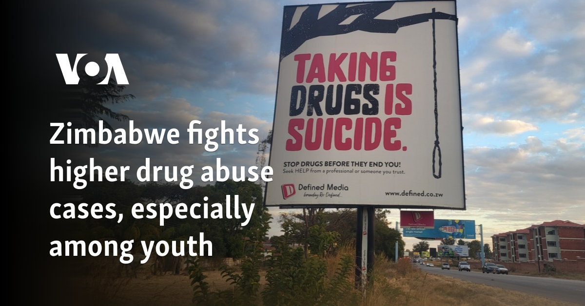 Zimbabwe fights higher drug abuse cases, especially among youth