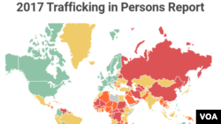 Laporan Perdagangan Manusia 2017 menempatkan China sebagai pelaku perdagangan manusia yangterburuk di dunia (foto: ilustrasi).