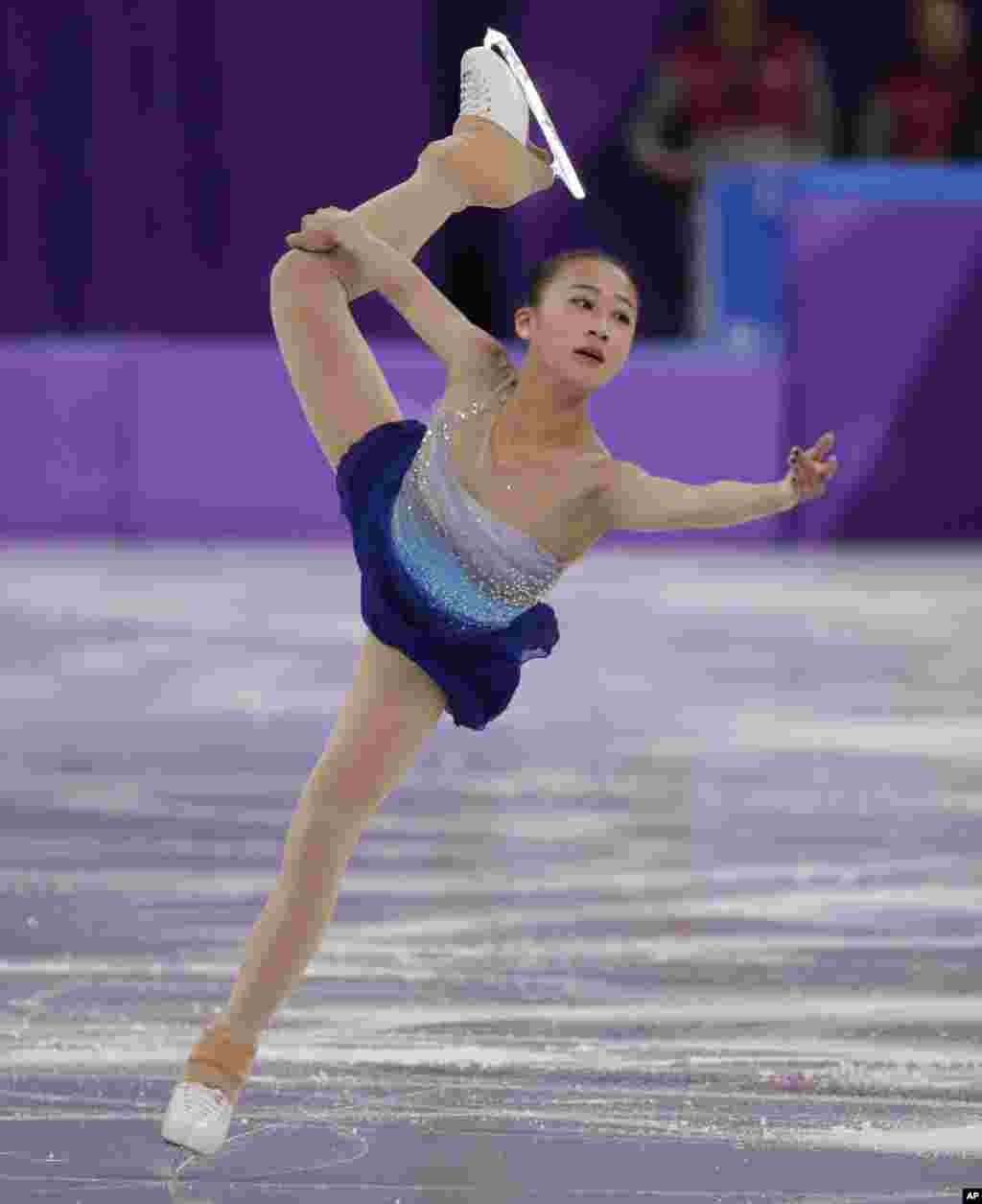 یک ورزشکار دیگر در رشته اسکیت نمایشی یا پایتناژ در المپیک زمستانی کره جنوبی.