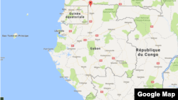 La ville de Bitam, au Gabon, est située à l'extrême nord du pays.