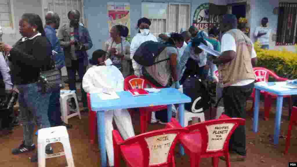 Congo Ebola vaccination