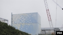 Reaktor Nomor 2 PLTN Fukushima Daiichi milik TEPCO yang sedang dalam perbaikan.