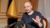 Russian journalist and Kremlin critic Arkady Babchenko speaks during an interview with foreign media in Kyiv, Ukraine, May 31, 2018.
