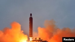 This launch in June of a medium-range missile by North Korea is one of many launches this year.