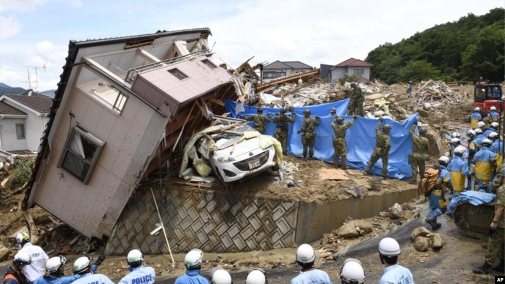 Japón| Un diluvio provocó muchas muertes y varios desaparecidos