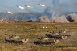 Arhiva - Zajednička vojna vežba vojski Rusije i Ukraijen "Zapad 2021"