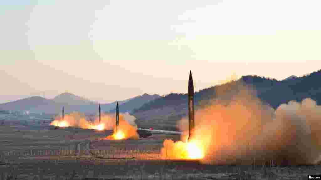 Shimoliy Koreya yangi ballistik raketasini sinab ko&#39;rdi