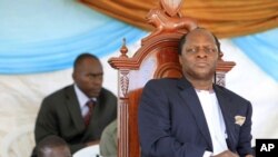 Kabaka Ronald Mutebi, mfalme wa Buganda, mmoja kati ya wafalme wanne wa kijadi nchini Uganda.