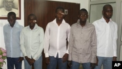 Нигерийцы, подозреваемые в принадлежности к группировке «Боко харам» (архивное фото)