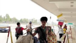 ထိုင်းဘက်က မြန်မာနိုင်ငံသားတွေ ဒီကနေ့ စပြန်လာပြီ