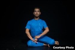 A portrait of Rady during his performance of classical dance. (Photo: Bandiddh Prum)