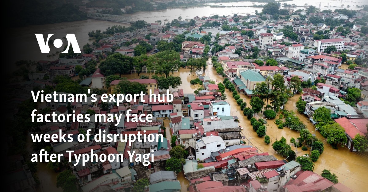 Typhoon Yagi Causes Widespread Damage in Vietnam