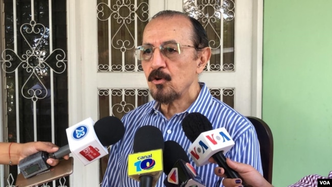 El general retirado, Hugo Torres, enfatizó que el discurso de Avilés es una posición que considera peligrosa para el país. Foto: Daliana Ocaña - VOA.