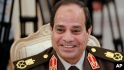 Cựu Tổng tư lệnh quân đội Ai Cập Abdel Fattah el-Sissi.